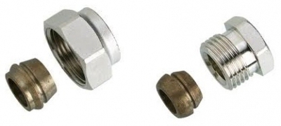 Danfoss Фитинг, комплект Ду 15 G3 / 4"" вн.для RA-K, RA-KE. RLV-K. RLV-KD. RLV-KS