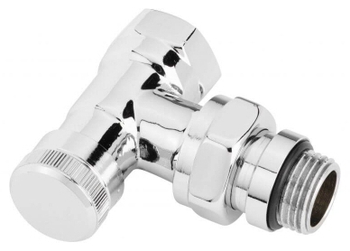 Danfoss Клапан угловой хромированный RLV-15 CX, Ду 15 мм