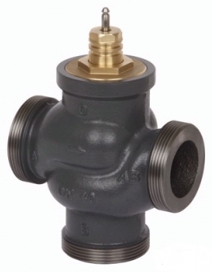 Danfoss VRG 3, резьба, чугун, Ду 15 мм, Ру 16 бар, Kvs 4.00 куб.м / ч,