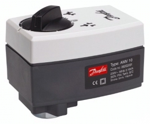 Danfoss AME 10, для Ду 15–25 мм, 24 В, усилие 300 Н