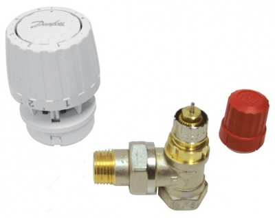 Danfoss Комплект прямой RTR-G / RTR 7090, Ду 15 мм