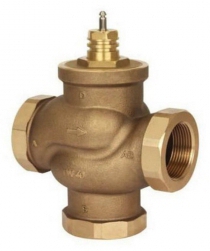 Danfoss VRB 3, резьба, бронза, Ду 25 мм, Ру 16 бар, Kvs 10.00 куб.м / ч,